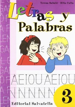 portada Letras y palabras, 3 Educación Infantil (in Spanish)