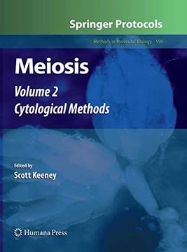 portada Meiosis, Volume 2: Cytological Methods