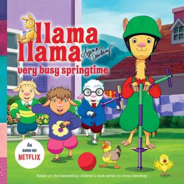 portada Llama Llama Very Busy Springtime (en Inglés)