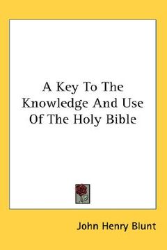 portada a key to the knowledge and use of the holy bible (en Inglés)