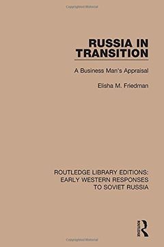 portada Russia in Transition: A Business Man's Appraisal (en Inglés)