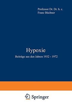 portada Hypoxie: Beiträge aus den Jahren 1932 - 1972