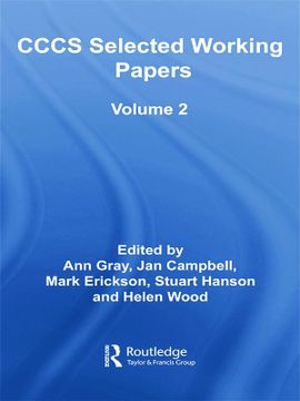 portada Cccs Selected Working Papers: Volume 2 (en Inglés)