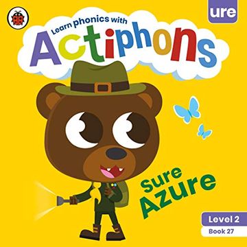 portada Actiphons Level 2 Book 27 Sure Azure: Learn Phonics and get Active With Actiphons! (en Inglés)