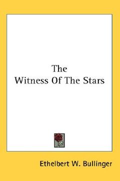 portada the witness of the stars (in English)