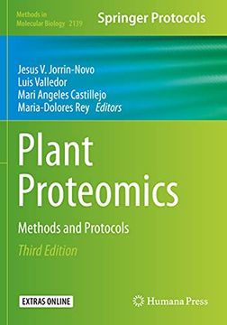 portada Plant Proteomics: Methods and Protocols (Methods in Molecular Biology)