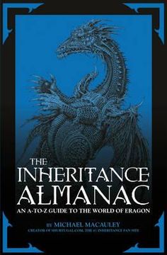 portada the inheritance almanac: an a-to-z guide to the world of eragon. by michael macauley with mark cotta vaz