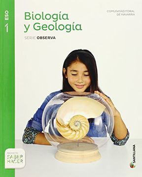 portada BIOLOGIA Y GEOLOGIA 1 SECUNDARIA NAVARRA SANTILLANA