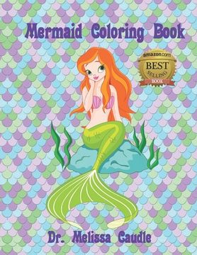 portada Mermaid Coloring Book: Adorable Mermaids to Color for Boys and Girls (en Inglés)