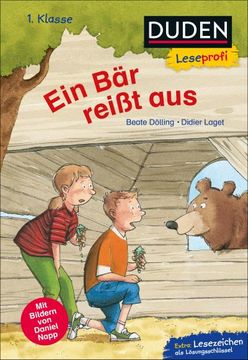 portada Duden Leseprofi ein bär Reißt Aus, 1. Klasse: Kinderbuch zum Lesenlernen ab 6 Jahren (in German)