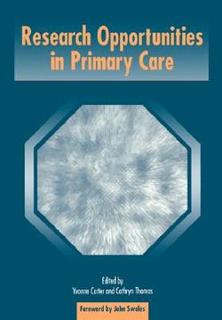 portada research opportunities in primary care (in English)