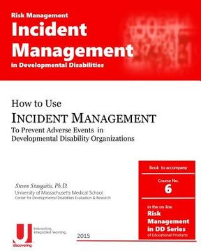 portada Incident Management in Developmental Disabilities (en Inglés)