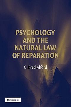 portada Psychology and the Natural law of Reparation (en Inglés)