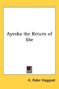 portada ayesha the return of she (en Inglés)