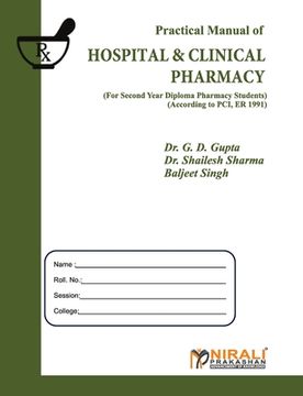 portada Hospital and Clinical Pharmacy (en Inglés)