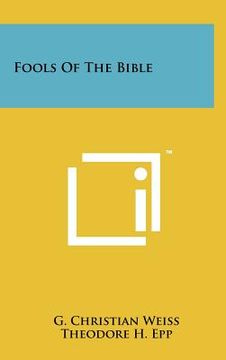 portada fools of the bible (en Inglés)
