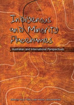 portada Indigenous and Minority Placenames: Australian and International Perspectives (in English)