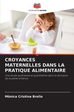 portada Croyances Maternelles Dans La Pratique Alimentaire (en Francés)