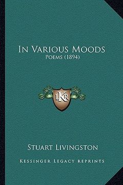 portada in various moods: poems (1894) (en Inglés)