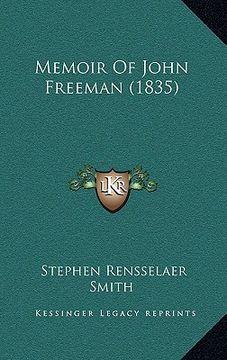 portada memoir of john freeman (1835) (en Inglés)