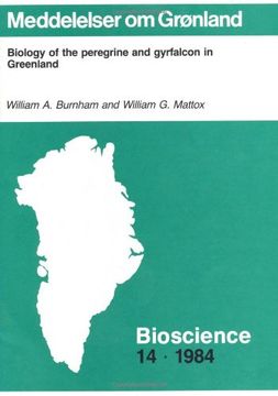 portada Biology of the Peregrine & Gryfalcon in Greenland (in English)