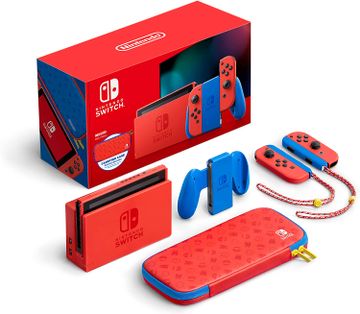 Nintendo™ Switch 32GB Edición.Mario.JoyCon.Rojo.y.Azul
