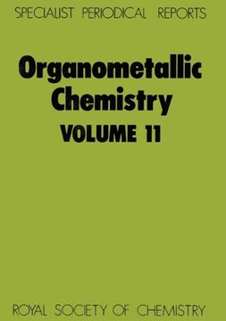 portada Organometallic Chemistry: Volume 11 (en Inglés)