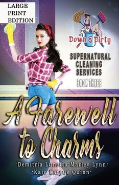 portada A Farewell to Charms: A Paranormal Mystery with a Slow Burn Romance Large Print Version (in English)