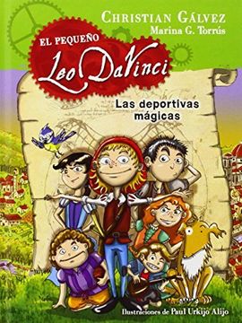 portada El Pequeño leo da Vinci 1. Las Deportivas Mágicas (in Spanish)