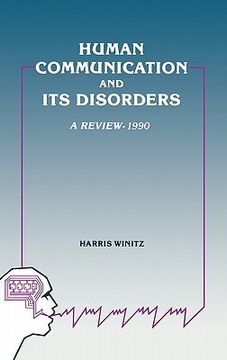 portada human communication and its disorders, volume 3 (in English)