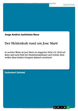 portada Der Heldenkult rund um Jose Marti (German Edition)