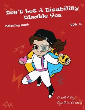 portada Don't Let a Disability Disable You Vol 2: Coloring Book