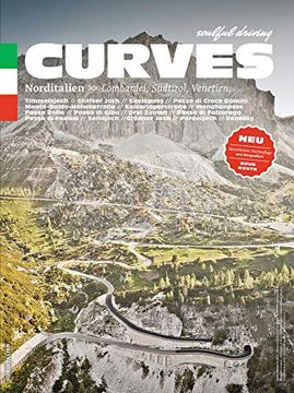 portada Curves: Northern Italy: Lombardy, South Tyrol, Veneto [Idioma Inglés] (en Inglés)