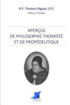 portada Aperçus de philosophie thomiste et de propédeutique (in French)