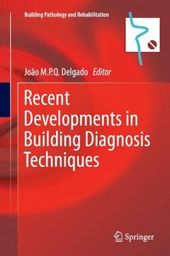 portada Recent Developments in Building Diagnosis Techniques (en Inglés)