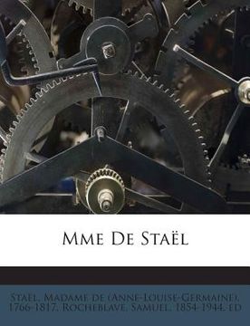 portada Mme De Staël (en Francés)
