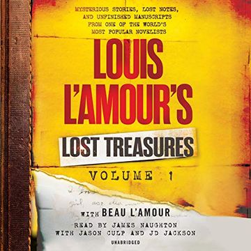 portada Louis L'amour's Lost Treasures: Volume 1: Mysterious Stories, Lost Notes, and Unfinished Manuscripts From one of the World's Most Popular Novelists () (en Inglés)