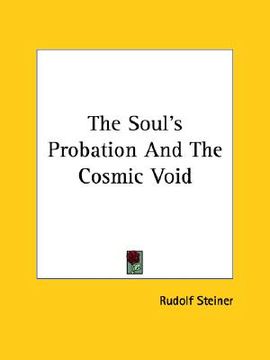 portada the soul's probation and the cosmic void