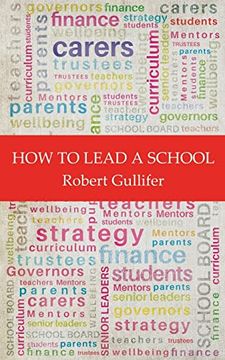 portada How to Lead a School (en Inglés)