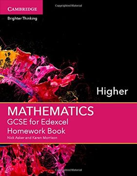 portada GCSE Mathematics for Edexcel Higher Homework Book (en Inglés)