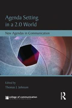 portada agenda setting in a 2.0 world: new agendas in communication (en Inglés)