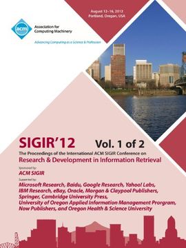 portada Sigir 12 Proceedings of the International ACM Sigir Conference on Research and Development in Information Retrieval V1