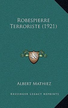 portada Robespierre Terroriste (1921) (in French)