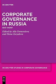 portada Corporate Governance in Russia: Quo Vadis? 3 (de Gruyter Studies in Corporate Governance, 3) 