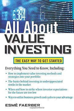 portada All About Value Investing (All About Series) (en Inglés)