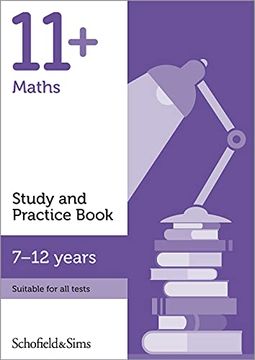 portada 11+ Maths Study and Practice Book for gl and Cem, Ages 7-12 (en Inglés)