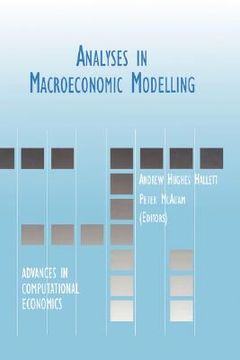 portada analyses in macroeconomic modelling (en Inglés)