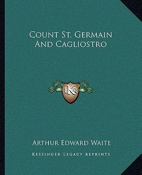 portada count st. germain and cagliostro (en Inglés)