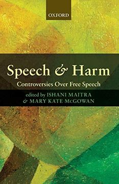 portada Speech and Harm: Controversies Over Free Speech (en Inglés)