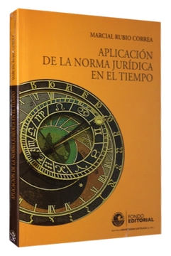 portada Aplicación de la Norma Jurídica en el Tiempo (in Spanish)